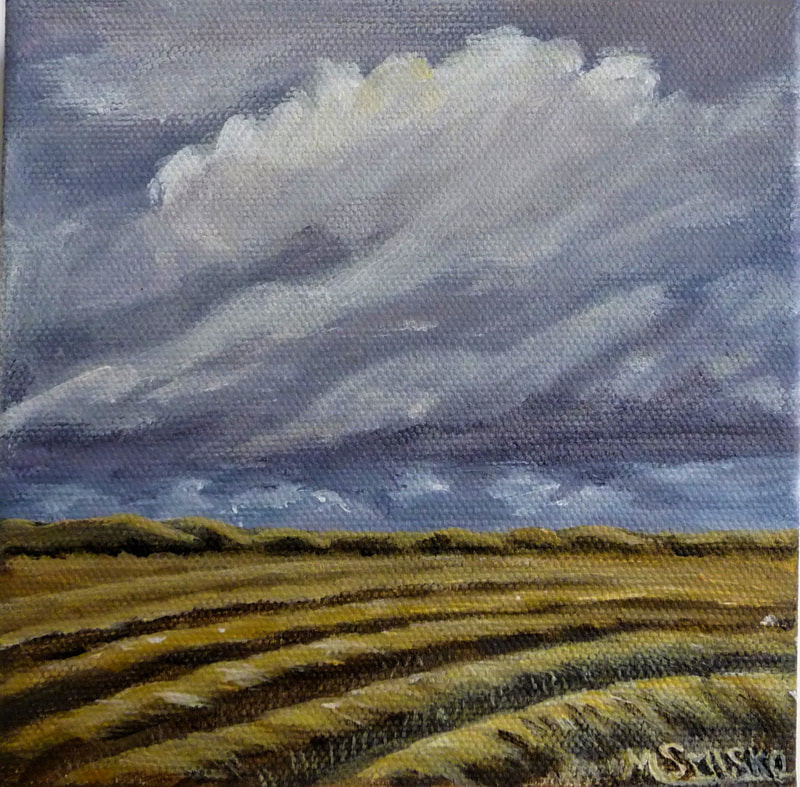 Acrylic on canvas, 6"x6" unframed, STORMY WEATHER#2, $60, by msmiskocreations.com
msmisko@yahoo.ca
SOLD