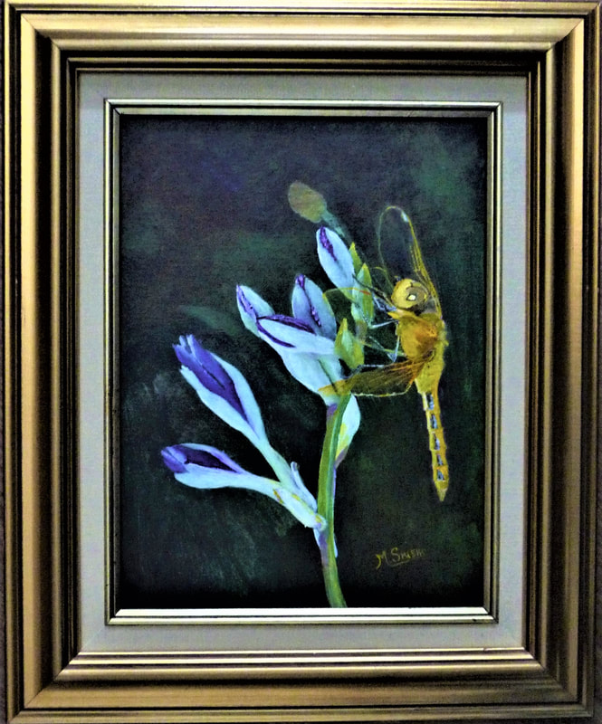 Acrylic on canvas, Framed, 14"x17", THE GOLDEN DRAGON, $125,by msmiskocreations.com
msmisko@yahoo.ca