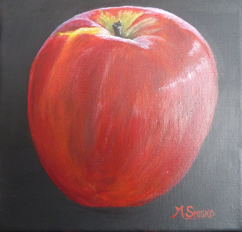Acrylic on canvas, Unframed, 8"x8", 
THE SPARTAN, $60,by
msmiskocreations.com
msmisko@yahoo.ca
